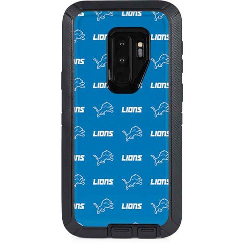 NFL Detroit Lions Blitz Series Otterbox Defender Galaxy Skin